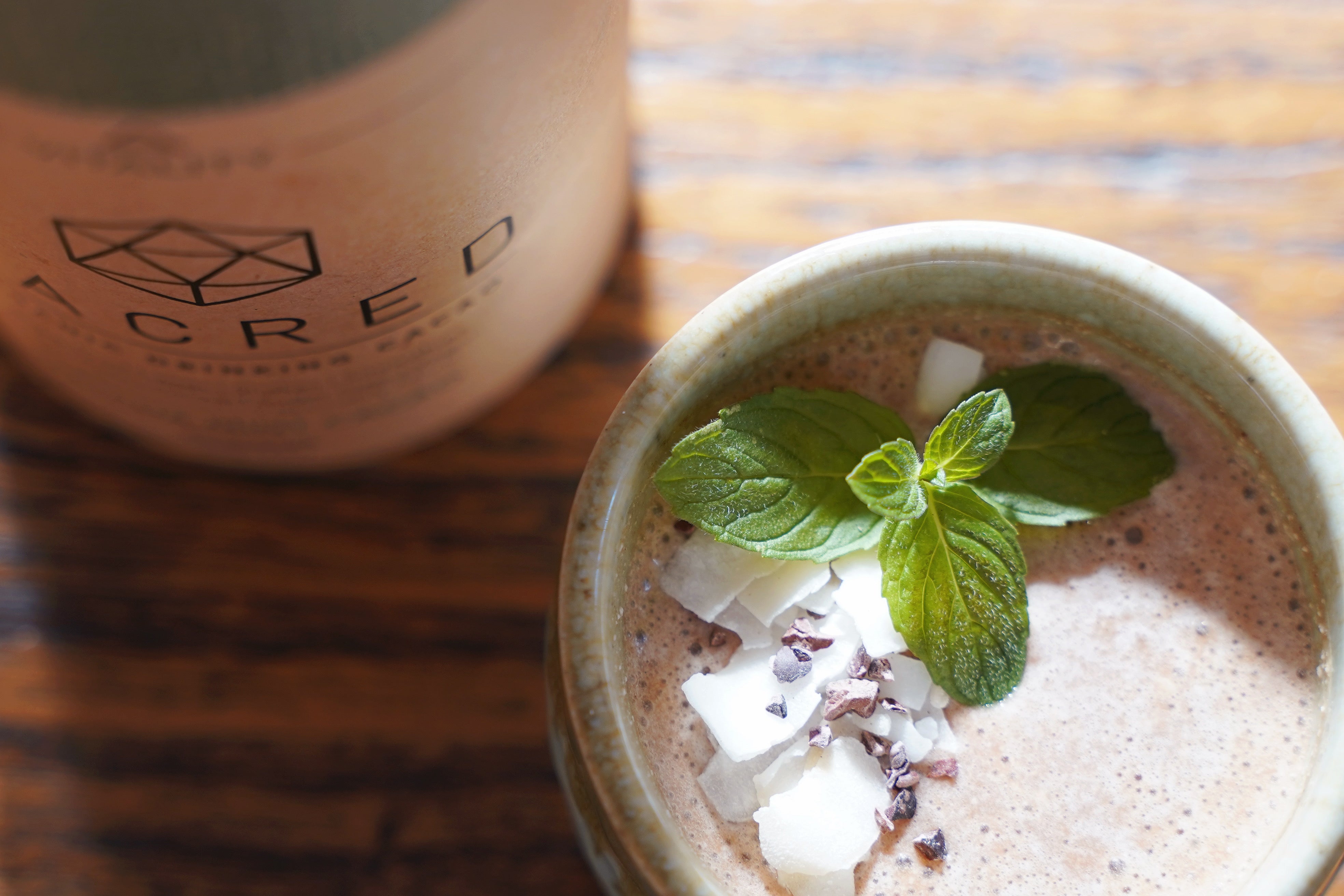  Matcha Mint Ice Cream - Sacred Taste