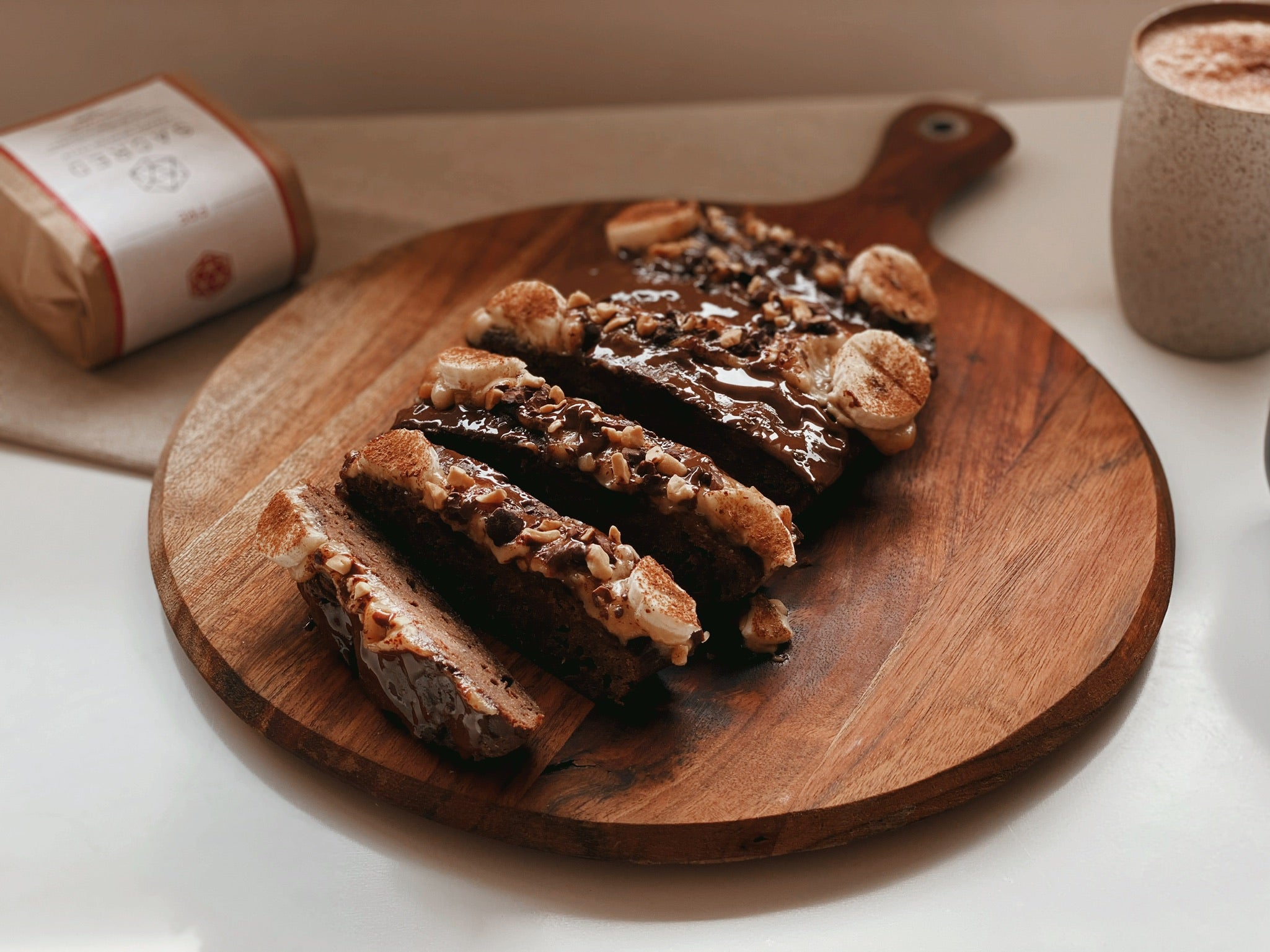  Sacred Choc Banana Bread - Sacred Taste