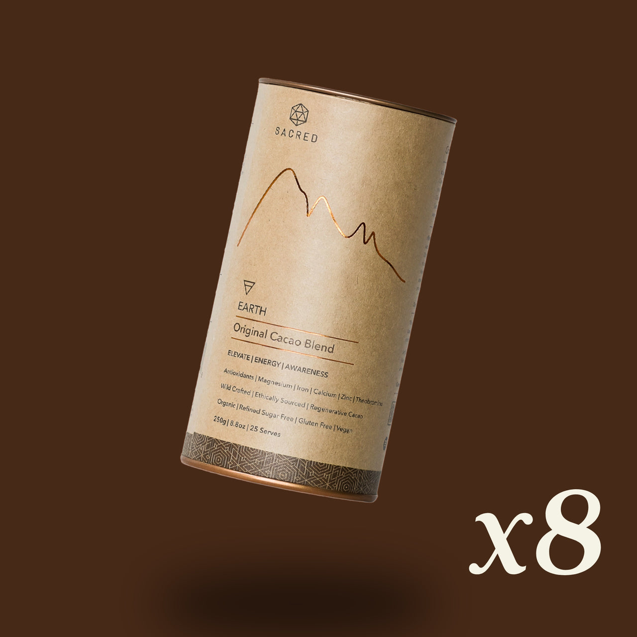 Earth: Original Cacao 8 Pack