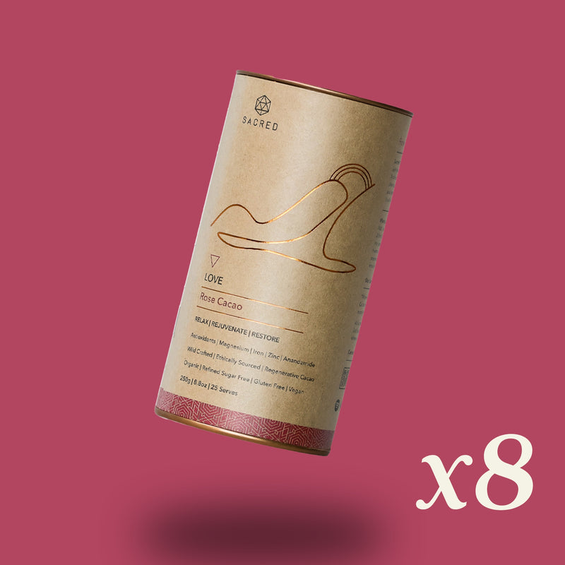 Love: Rose Cacao 8 Pack
